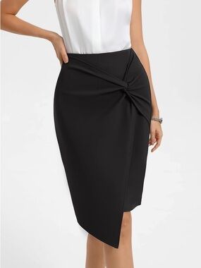 Kate Kasin black pencil skirt